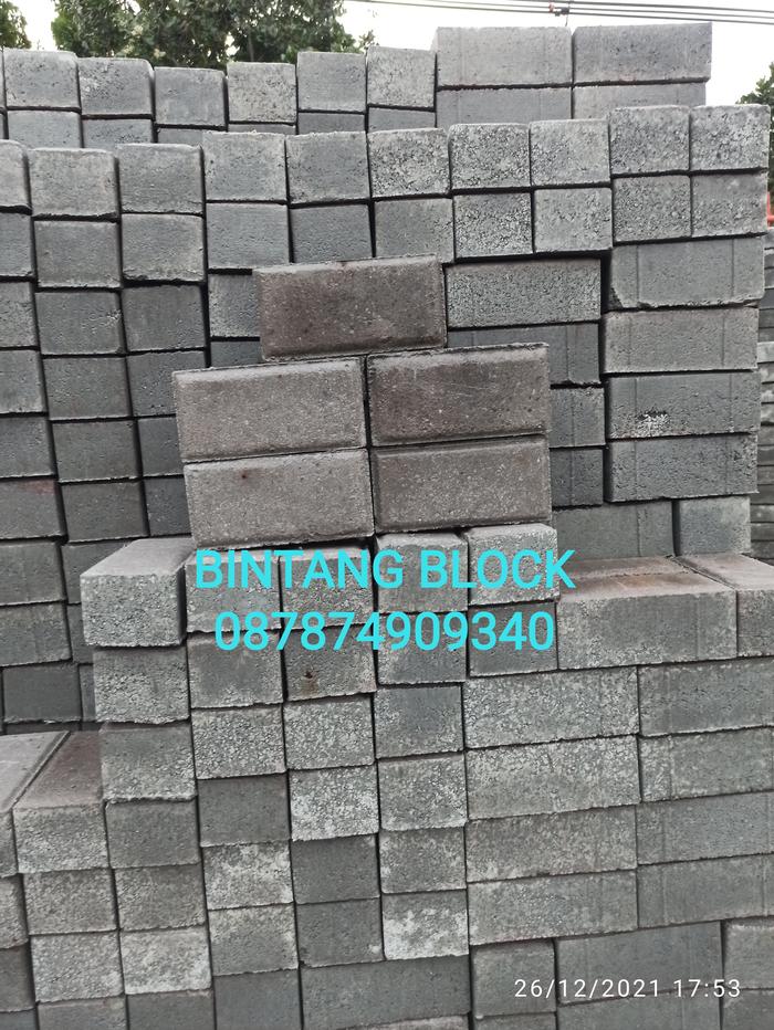 Gambar Paving Block Straight/Bata Abu-abu - 8 dari Bintang Block undefined Tokopedia