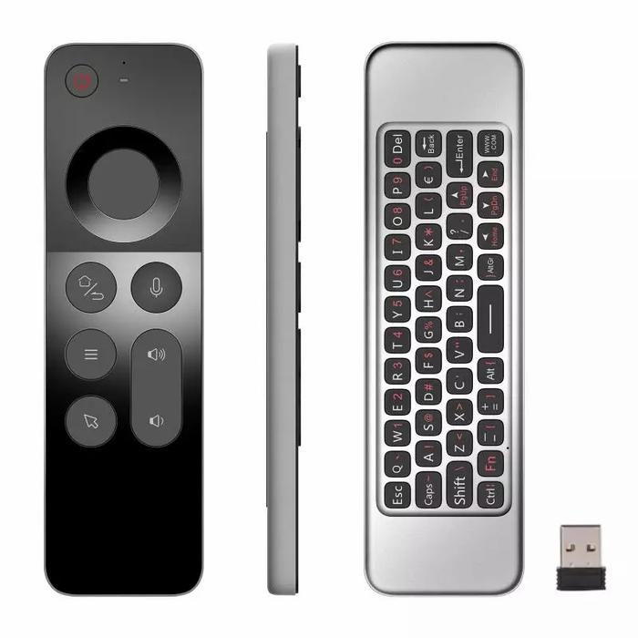 Gambar W3 Premium Air Mouse, Remote Control Voice dan Keyboard wechip dari 89prostore undefined Tokopedia