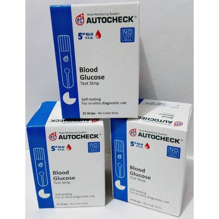 Gambar Strip Gula Darah Autocheck dari CV Medical Center undefined Tokopedia
