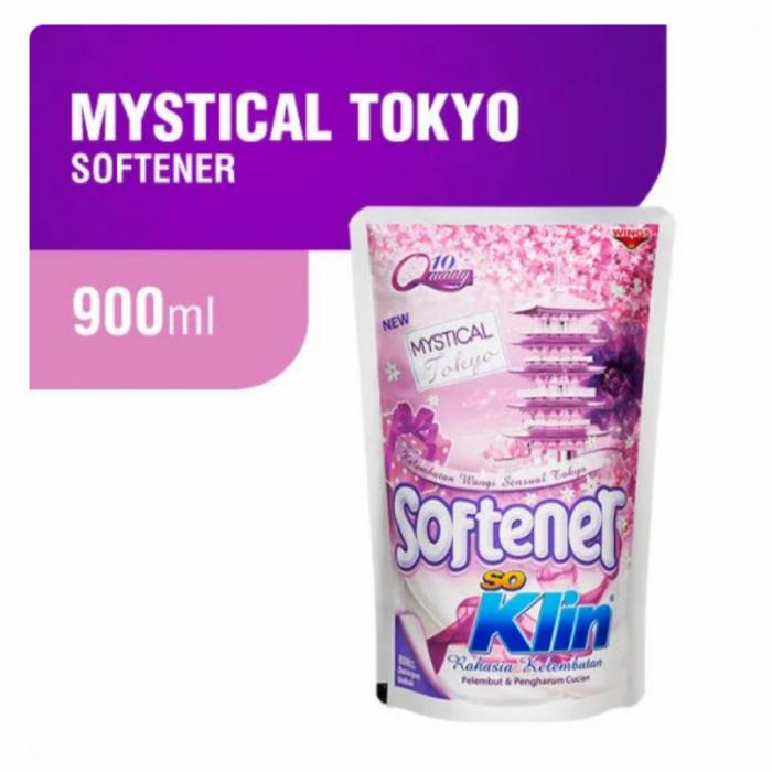 Gambar SOKLIN SOFTENER,PEWANGI PAKAIAN, REFILL 900 ml All Varian - Mystical tokyo dari TOKO LULU 66 undefined Tokopedia