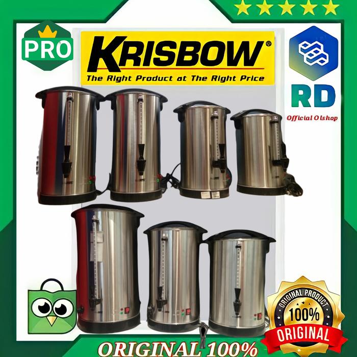 Jual KRISBOW WATER BOILER/PEMANAS AIR/TEKO LISTRIK 6,8,10,16,20,30Liter ORI  - 30 - Kota Medan - Rd Official Olshop | Tokopedia