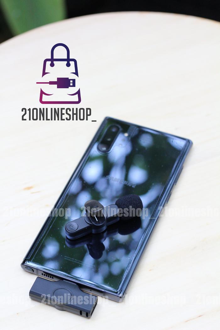 Gambar Wireless Microphone Mini Mic for iPhone and Android Type C Plug n Play - Type-C dari 21onlineshop_NEW undefined Tokopedia