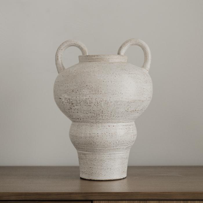 Gambar GURATAN | Ranum Vase (packing kayu)- Vas bunga pajangan estetik besar - Beige dari Guratan undefined Tokopedia