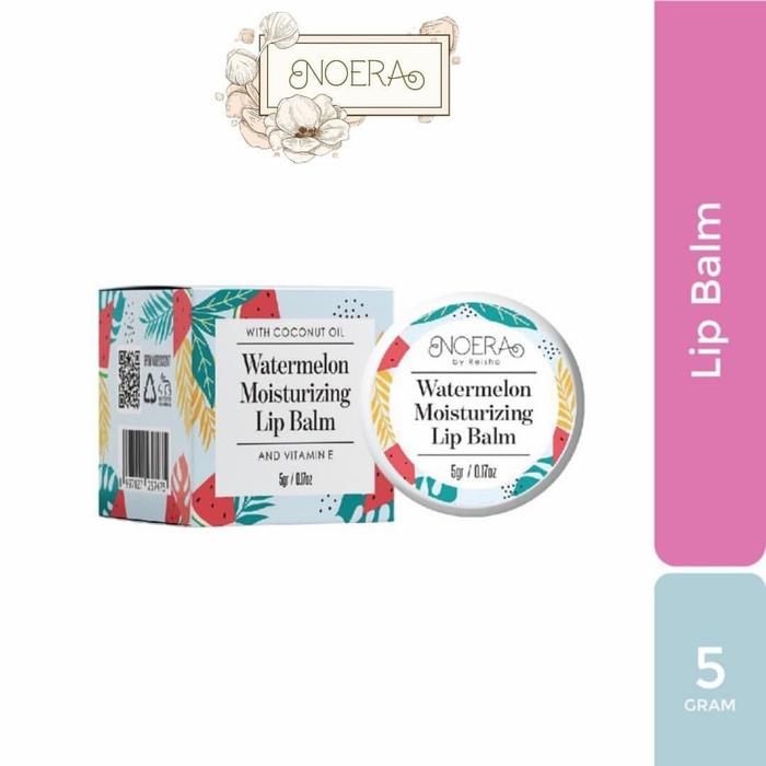 Gambar NOERA Watermelon Lip Scrub & Moisturizing Lip Balm / Scrub Bibir - Lip Balm dari STATIONS Beauty undefined Tokopedia