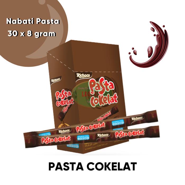 Gambar Pasta Nabati isi 30 x 8gr gram krim keju cokelat coklat cream enak - Cokelat dari Legenda Snack undefined 5 Tokopedia