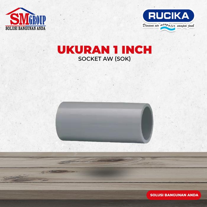 Gambar RUCIKA Socket AW ( SOK ) - 1" dari SM Bangunan Palembang undefined Tokopedia
