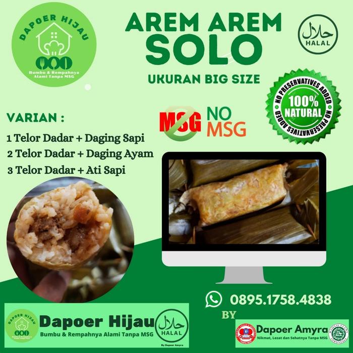 Gambar AREM AREM SOLO TELOR DADAR DAGING SAPI - Ati Sapi, Besar dari Dapoer Amyra undefined Tokopedia
