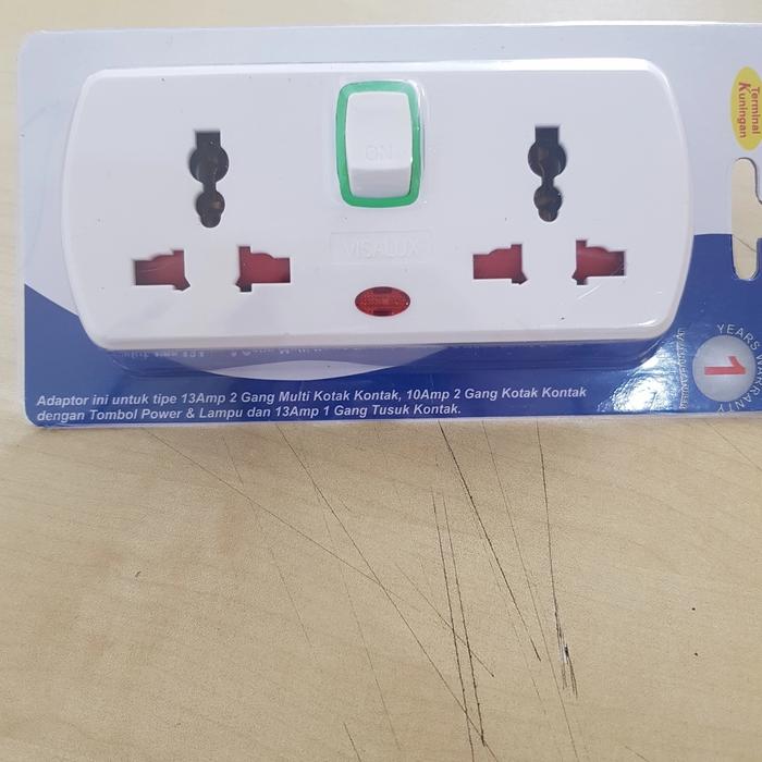 Jual colokan atau kombinasi kaki 3 multifungsi + switch on/off - Kota ...