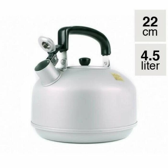 Gambar Teko Bunyi Siul 22 Cm Alumunium MASPION JAWA Nasional 22cm Tebal Aluminium Tea dari Agen Family Perabot undefined Tokopedia