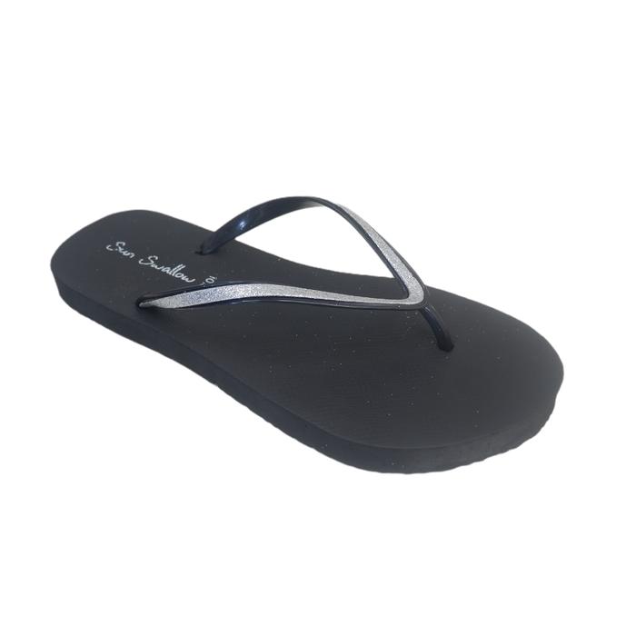 Gambar SANDAL JEPIT SUN SWALLOW KRISTAL / CRYSTAL SERIES - Hitam, 10 FIT 38 - 39 dari Skmshoess undefined 4 Tokopedia