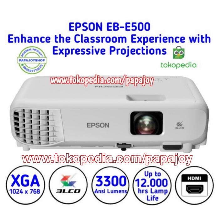 Proyektor XGA Epson EBE500 3300 Ansi 