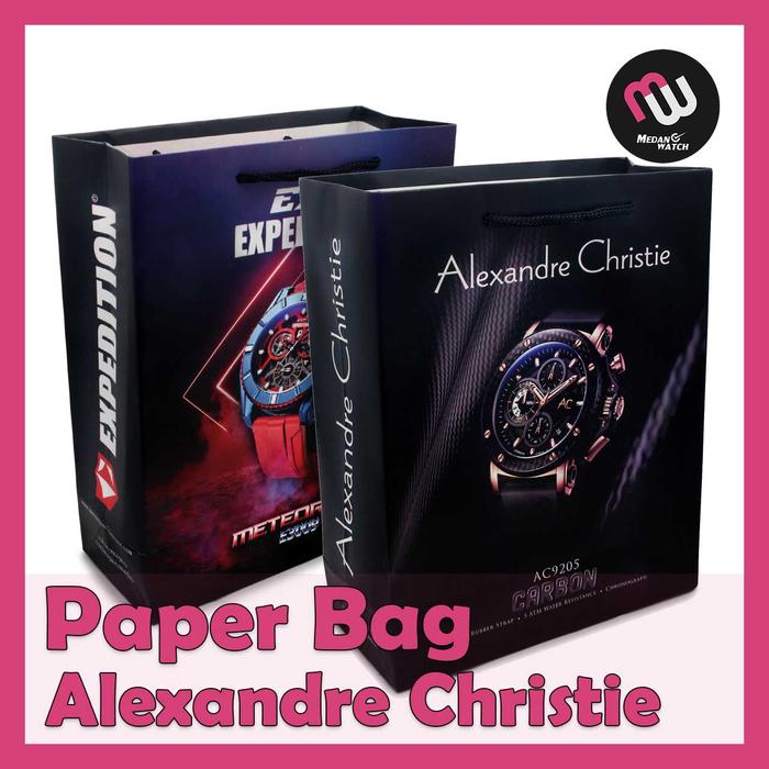 Gambar Paper Bag Jam Tangan Paperbag AC Alexandre Christie Expedition - Motif A dari Medan Watch undefined Tokopedia