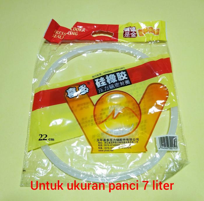 Gambar karet seal panci presto KP-01 - 22cm dari SRIPIK undefined Tokopedia