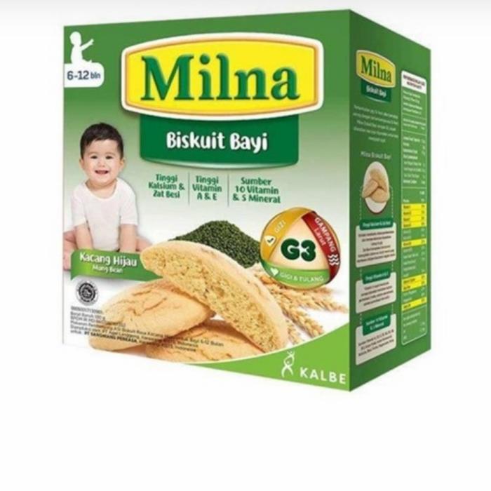 Gambar Milna Baby Biscuit Kacang Hijau 130 Gram dari Magiqlo undefined Tokopedia