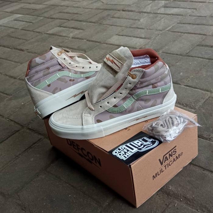 Vans Defcon 2021 Jual Vans Sk8 Hi Defcon Camo Brown Brown, 40 Kota