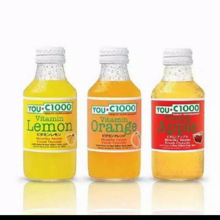 Gambar You C1000 140Ml Rasa Orange,Apple, Lemon,Manggo - Apple dari KawaiiShopper undefined Tokopedia
