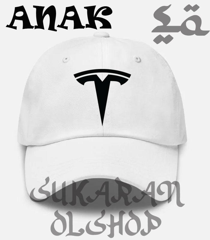 Gambar Topi baseball caps anak unisex tesla motor logo - Cream dari Sukaran Olshop84 undefined Tokopedia