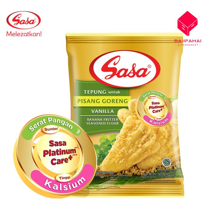 Gambar Sasa Tepung Pisang Goreng Bervitamin & Bermineral 210gr dari Baji Pamai supermarket undefined Tokopedia