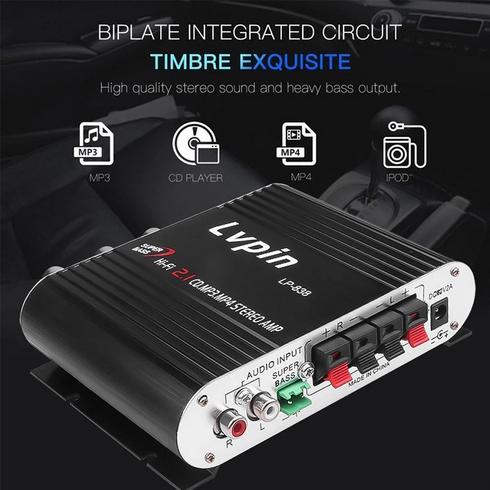 Jual Amplifier HiFi Stereo Mini Speaker 