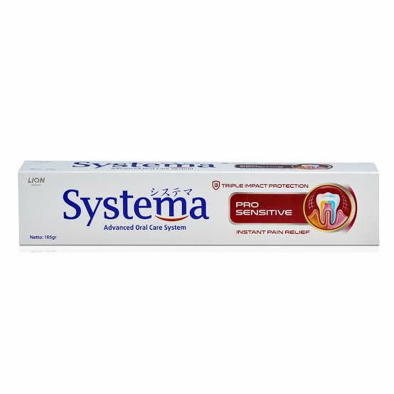 Gambar Systema pasta gigi SENSITIVE 105gr - pro sensitive dari emily1911 undefined Tokopedia