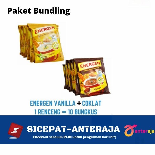 Gambar ENERGEN PAKET COKLAT + VANILA dari sehat alami 71 undefined Tokopedia