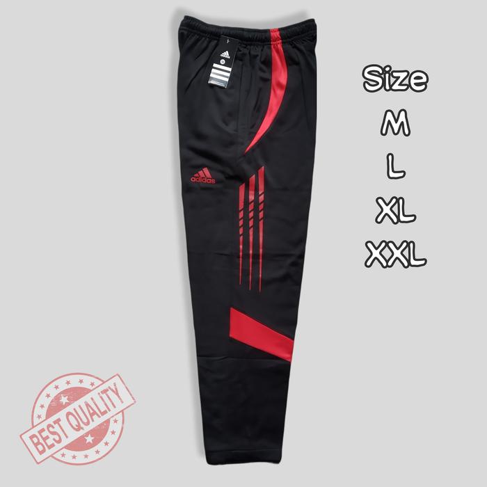 Gambar Trening olahraga pria adidas Training adidas original Adidas celana - Hitam-Merah, L dari Ysports_NEW undefined Tokopedia