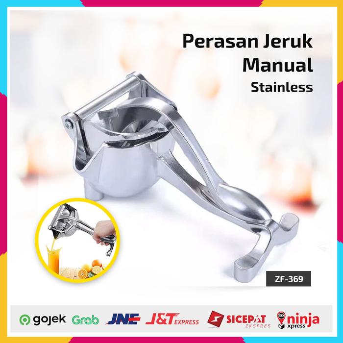 Gambar SINDA FRUIT PRESS Perasan Jeruk Manual STAINLESS Peras Lemon dari Home Electro undefined Tokopedia
