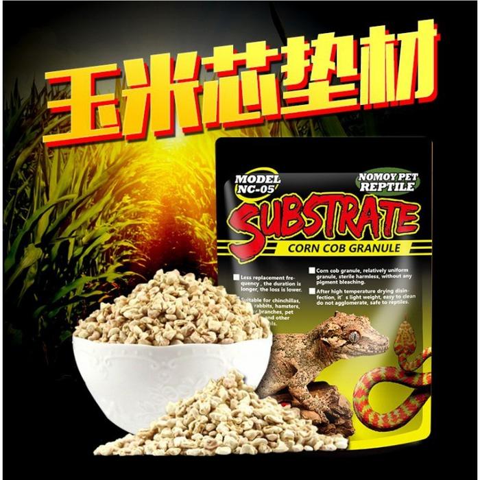 Gambar Corn Cob Alas Kandang Substrate Bedding Hewan Reptil Nomoy NC-05 dari Reptiles Inc Serpong undefined Tokopedia