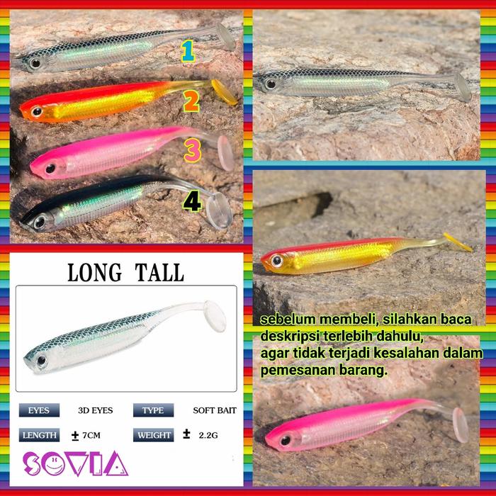 Gambar Umpan pancing ikan fishing soft lure silikon (umpan ikan) - no2 dari SoviaVienna undefined Tokopedia