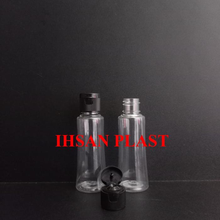 Gambar BOTOL PET FLIPTOP 40 ML - Hitam dari Ihsan Plast undefined Tokopedia