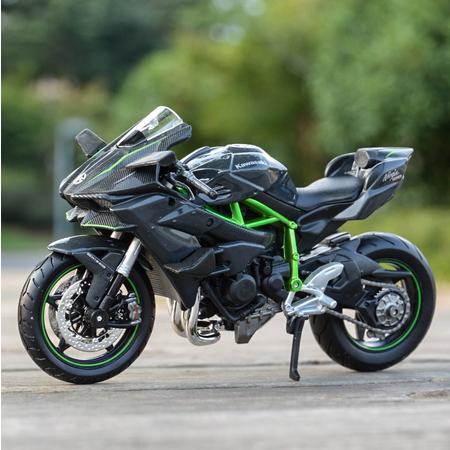 Jual 1:12 Kawasaki Ninja H2 R Black 