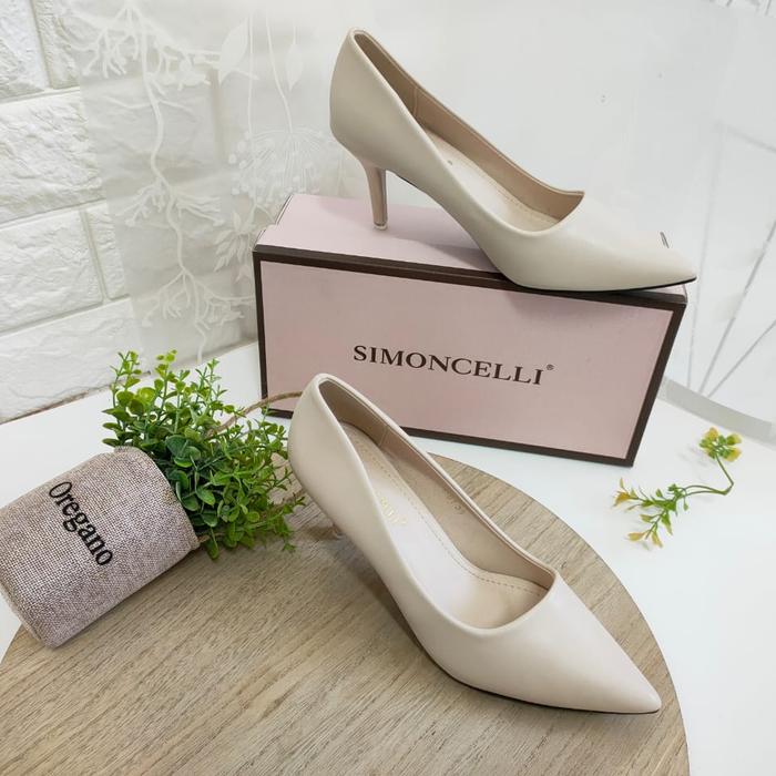 Gambar NEW!!!HEELS 7CM IMPORT SIMONCELLI 1581 - apricot, 39 dari Simoncellistore undefined Tokopedia