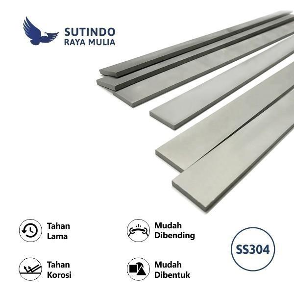 Gambar Strep Stainless SS 304 3 MM x 30 MM x 6 Meter dari Sutindo Shop undefined Tokopedia
