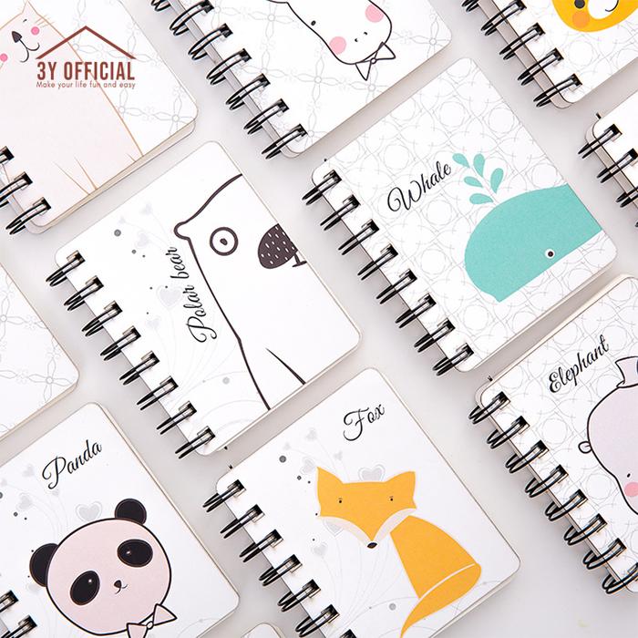 Gambar 3Y Buku Memo Kecil Notebook Mini Buku Catatan Kecil Motif Lucu - Binatang dari 3Y undefined Tokopedia