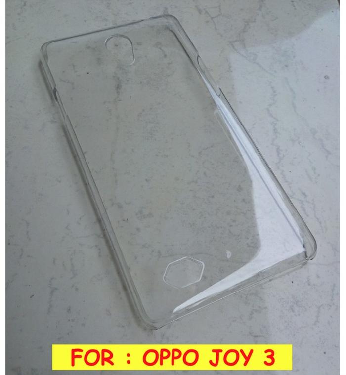 Jual OPPO JOY CLEAR HARD CASE CASING TRANSPARAN Kota