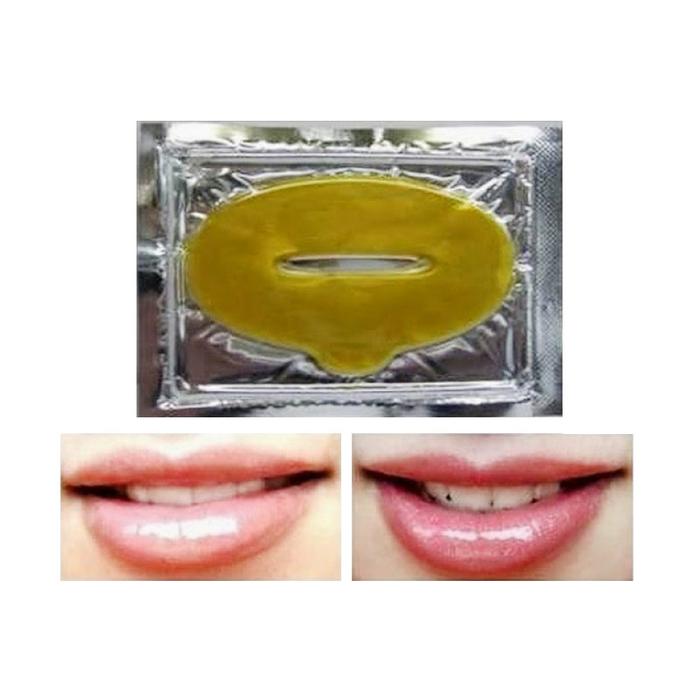 Gambar 1 PCS Gold Collagen Lip Masker Pelembab & Pelembut Bibir Collagen Emas dari Takarai undefined Tokopedia
