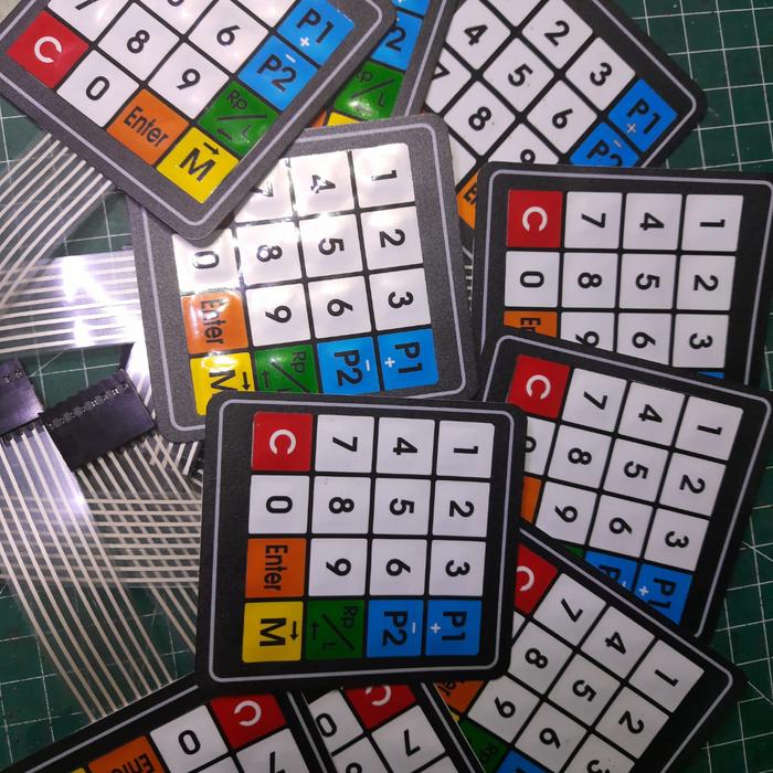 Gambar Tombol Keypad Pom Mini Model Custom - Custom dari idchange undefined Tokopedia