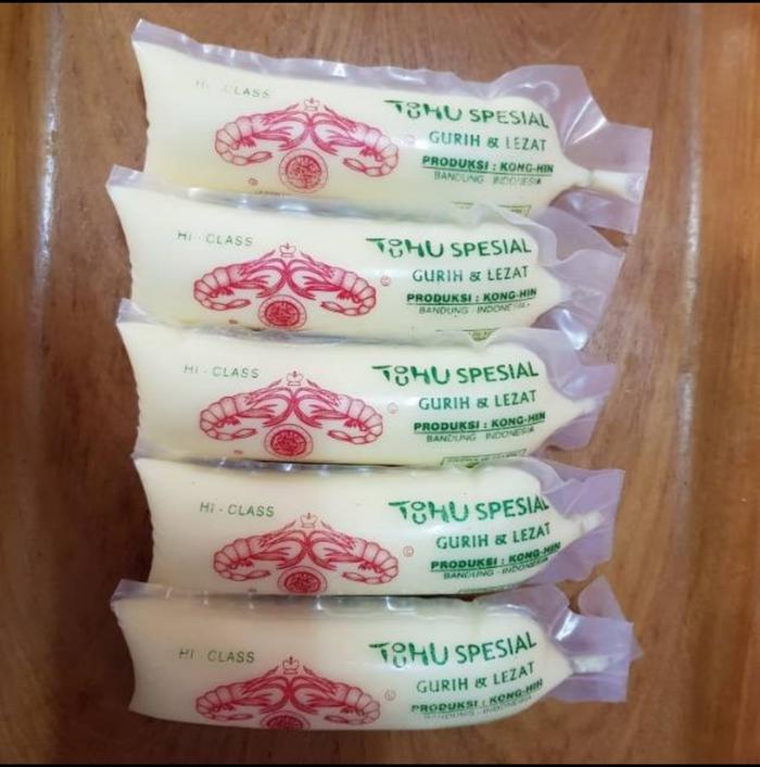 Gambar Tahu Jepang Kong Kee Udang Tofu Rasa Udang Tahu Sutra 1 pcs - Kong Hin dari AFCBANDUNG undefined Tokopedia