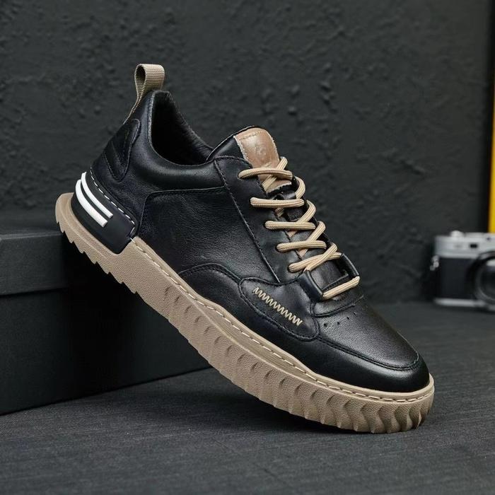 Gambar Sepatu Pria Sepatu BD366 Sepatu Terbaru Cowok Hang Out Sepatu Branded - Hitam, 39 dari PANARYBODY-STORE undefined Tokopedia