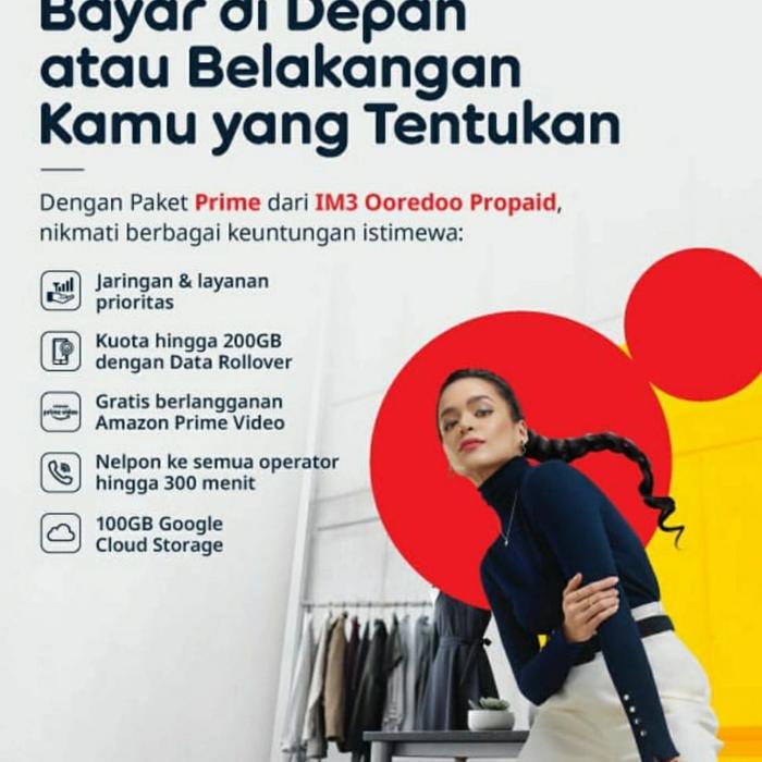 Jual kuota indosat bulan bulan, 30gb s/d 90gb Jakarta
