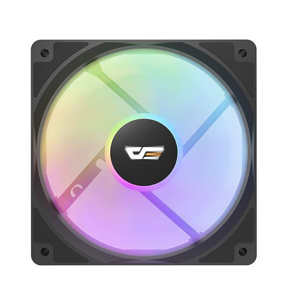 Gambar Fan 12cm DarkFlash CL12 Rainbow RGB LED (Black Pink White) Aigo Casing - Hitam dari YOUNGS COMPUTER undefined Tokopedia