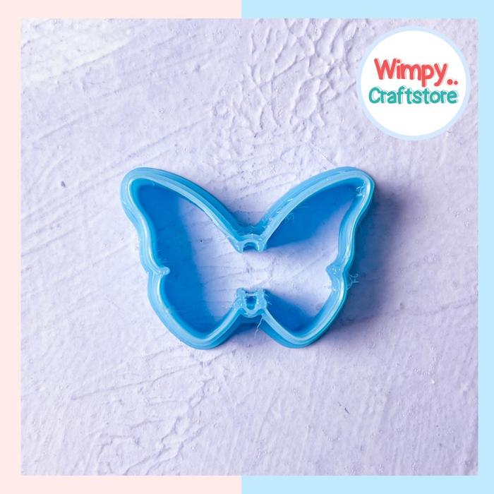 Gambar Cetakan Kupu-Kupu Polymer Clay Cutter Cookie Cutter Cetakan Clay - 1 cm dari Wimpy Craftstore undefined Tokopedia