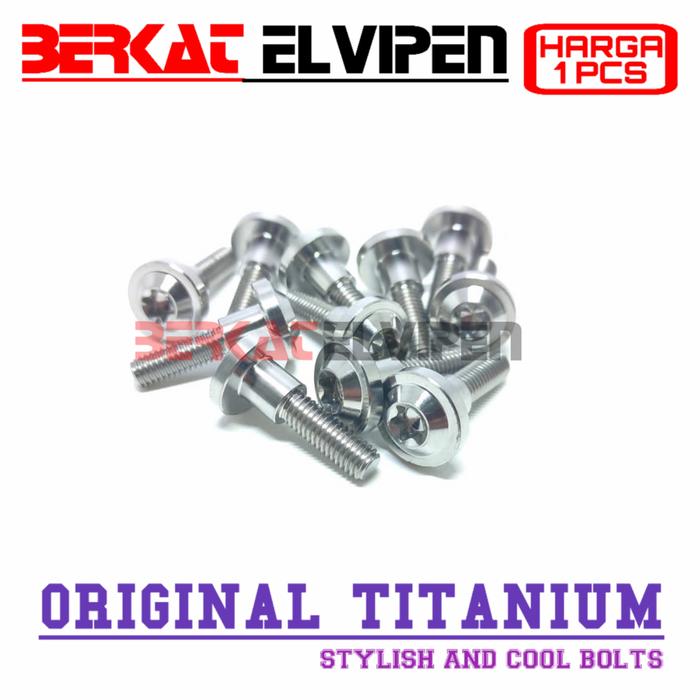 Gambar Baut Titanium Cover CVT Nmax Aerox Lexi Xmax 250 Series - Silver dari Berkat_Elvipen undefined Tokopedia