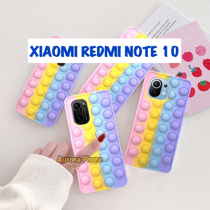 Jual Xiaomi Redmi Note 10 POP IT PUSH BUBBLE CASE COVER CASING Pop