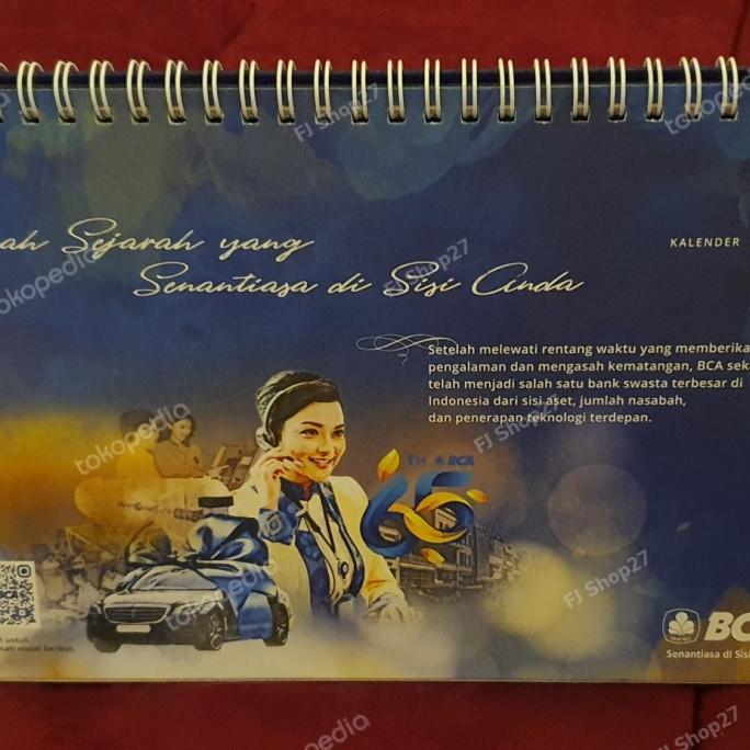 Gambar KALENDER EXCLUSIVE BANK BCA MODEL MEJA BULANAN TAHUN 2022 - Meja Bulanan dari THORIQ STATIONARY undefined Tokopedia