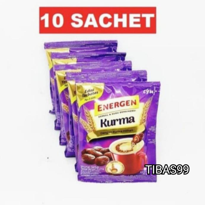 Gambar Energen minuman sereal rasa kurma isi 10 renceng dari WARUNG Tibas99 undefined Tokopedia