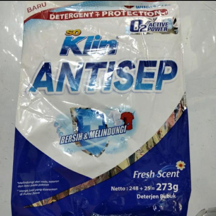 Gambar SABUN DETERJEN BUBUK,SOKLIN DETERJEN BUBUK kemasan 5000 an All Varian - ANTISEPTIC dari TOKO LULU 66 undefined Tokopedia