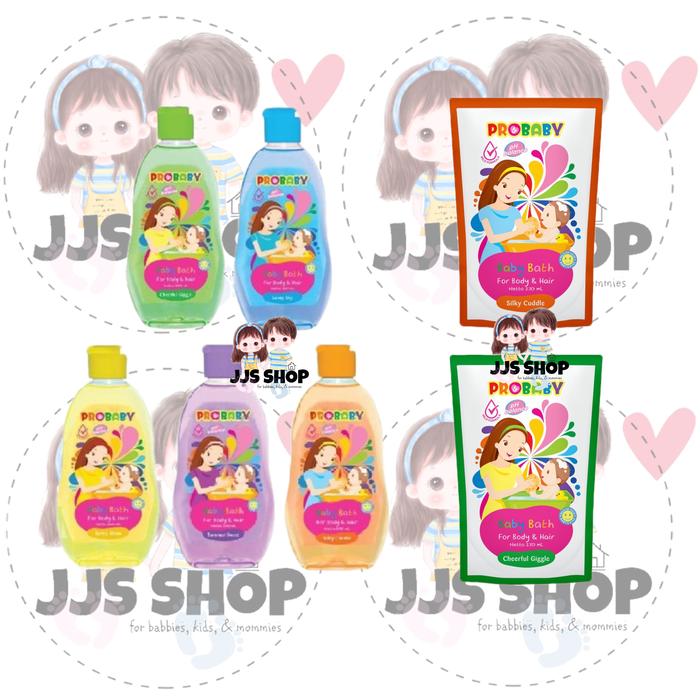 Gambar PROBABY PRO BABY BATH SABUN MANDI ANAK BAYI 200ml 230ml - 230ML REFILL, Biru dari JJS.shop undefined Tokopedia