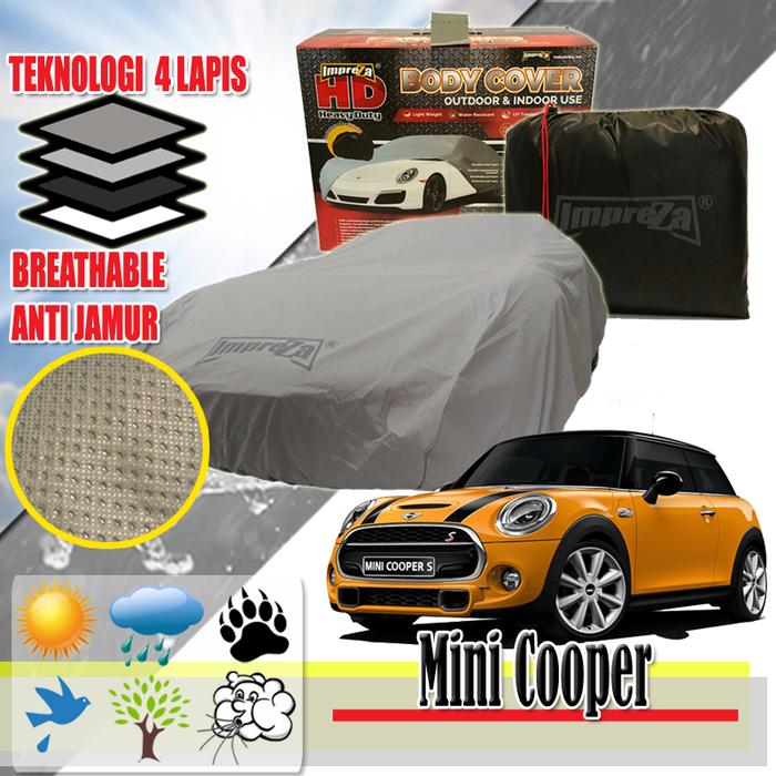 Gambar Cover Mobil Outdoor Mini Cooper IMPREZA HD - PREMIUM 4 LAPIS - Mini Cooper dari Cover Jagoan undefined Tokopedia