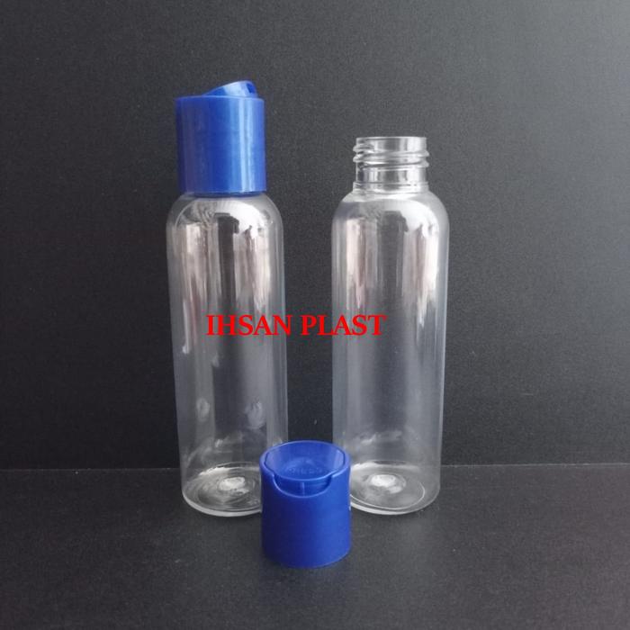Gambar BOTOL PET DISCTOP 100 ML - Biru dari Ihsan Plast undefined Tokopedia
